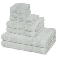 Rubin - Set 8 Teile: 2 x Waschhandschuh 2 x...