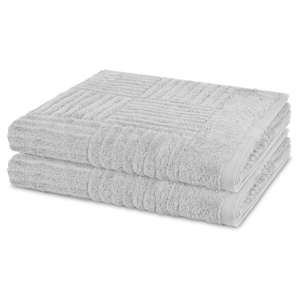 Carre - Set 2 Teile: 2 x Duschtuch