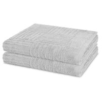 Carre - Set 2 Teile: 2 x Duschtuch