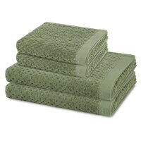 Harmony - Set 4 Teile: 2 x Handtuch 2 x Duschtuch