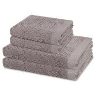 Harmony - Set 4 Teile: 2 x Handtuch 2 x Duschtuch