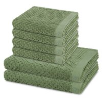 Harmony - Set 6 Teile: 4 x Handtuch 2 x Duschtuch