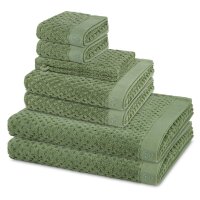 Harmony - Set 8 Teile: 2 x Waschhandschuh 2 x...
