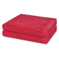 Rubin - Set 2 Teile: 2 x Duschtuch