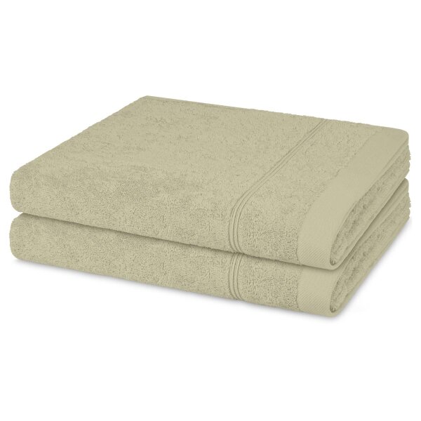 Rubin - Set 2 Teile: 2 x Duschtuch