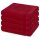 Rubin - Set 4 Teile: 4 x Handtuch