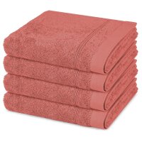 Rubin - Set 4 Teile: 4 x Handtuch