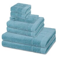 Rubin - Set 8 Teile: 2 x Waschhandschuh 2 x...