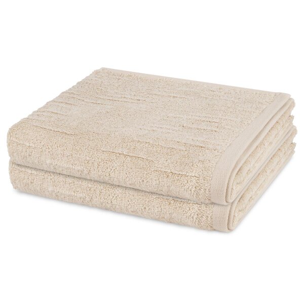 Premium - Set 2 Teile: 2 x Duschtuch