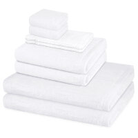Premium - Set 8 Teile: 2 x Waschhandschuh 2 x...