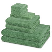 Premium - Set 8 Teile: 2 x Waschhandschuh 2 x...