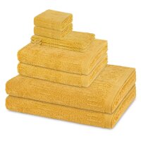 Premium - Set 8 Teile: 2 x Waschhandschuh 2 x...
