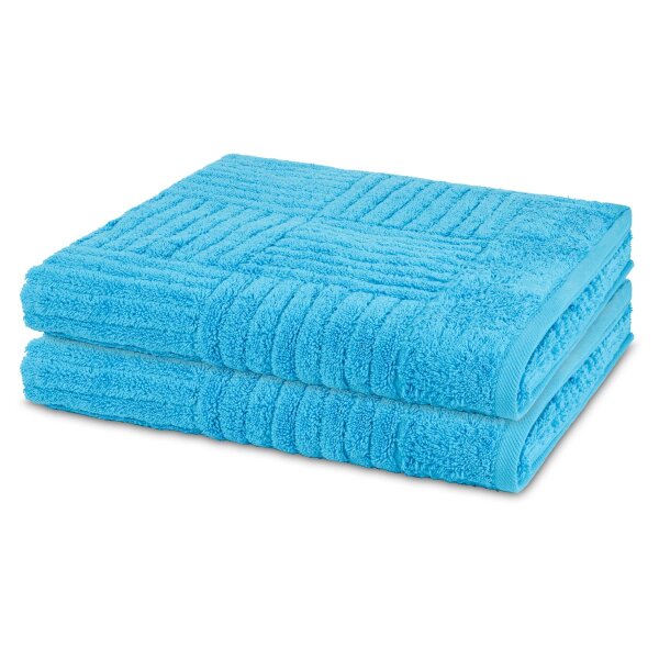 Carre - Set 2 Teile: 2 x Duschtuch