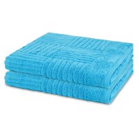 Carre - Set 2 Teile: 2 x Duschtuch