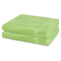 Carre - Set 2 Teile: 2 x Duschtuch
