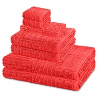 Carre - Set 8 Teile: 2 x Waschhandschuh 2 x...