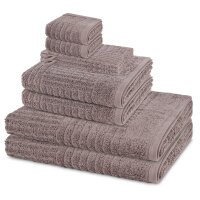 Carre - Set 8 Teile: 2 x Waschhandschuh 2 x...