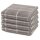 Sensual Skin Karo - Set 4 Teile: 4 x Handtuch