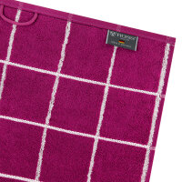 Sensual Skin Karo - Set 4 Teile: 2 x Handtuch 2 x Duschtuch