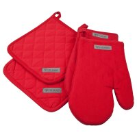 Exclusiv - 2 X Topflappen 2 X Grillhandschuh im Set