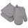 Exclusiv - 2 X Topflappen 2 X Grillhandschuh im Set