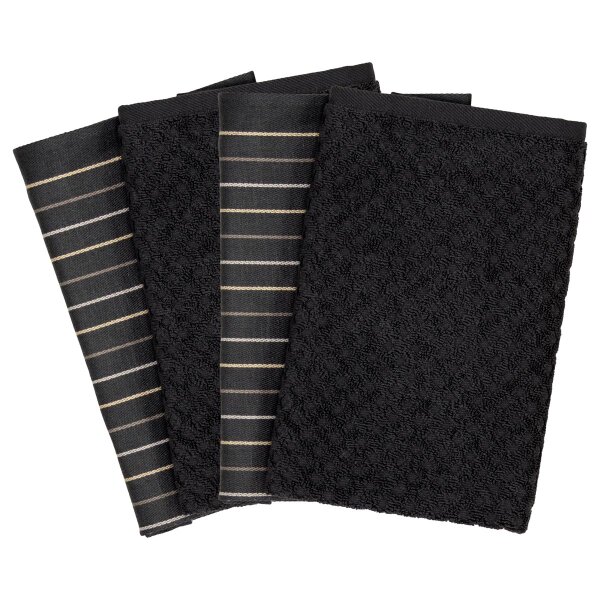 Premium - 2 X Geschirr- 2 X Küchentuch im Set