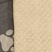 Hundepfoten - 2 X Geschirr- 2 X Küchentuch im Set