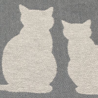 Katzenduett - 5 X Geschirrtuch im Set