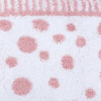 Punkte allover - Set 6 Teile: 6 x Waschhandschuh