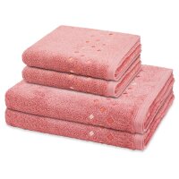 Stoneline - Set 4 Teile: 2 x Handtuch 2 x Duschtuch