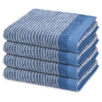 Stripes - Set 4 Teile: 4 x Handtuch