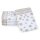 Punkte allover - Set 6 Teile: 6 x Waschhandschuh