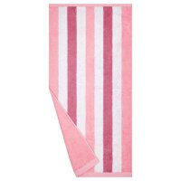 Doubleface Stripes - Set 2 Teile: 2 x Duschtuch