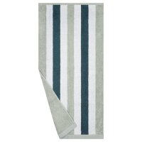 Doubleface Stripes - Set 2 Teile: 2 x Duschtuch