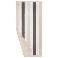 Doubleface Stripes - Set 4 Teile: 2 x Handtuch 2 x Duschtuch