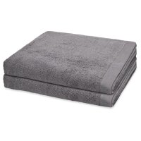 Doubleface Stripes - Set 2 Teile: 2 x Duschtuch