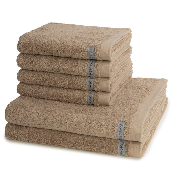 Sinfonie - Set 6 Teile: 4 x Handtuch 2 x Duschtuch