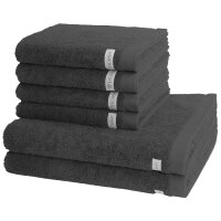 Sinfonie - Set 6 Teile: 4 x Handtuch 2 x Duschtuch