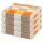Cashmere feeling Karo - Set 4 Teile: 4 x Handtuch