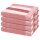 Doubleface Stripes - Set 4 Teile: 4 x Handtuch