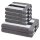 Doubleface Stripes - Set 6 Teile: 4 x Handtuch 2 x Duschtuch