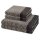 Stripes - Set 4 Teile: 2 x Handtuch 2 x Duschtuch